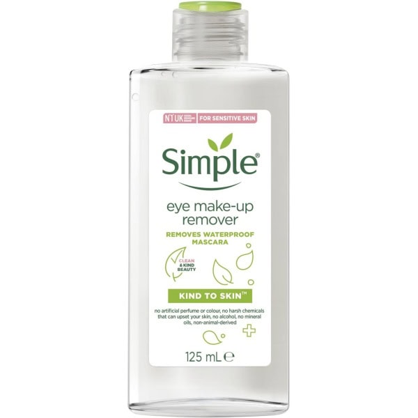 Simple Eye Makeup Remover, 125ml