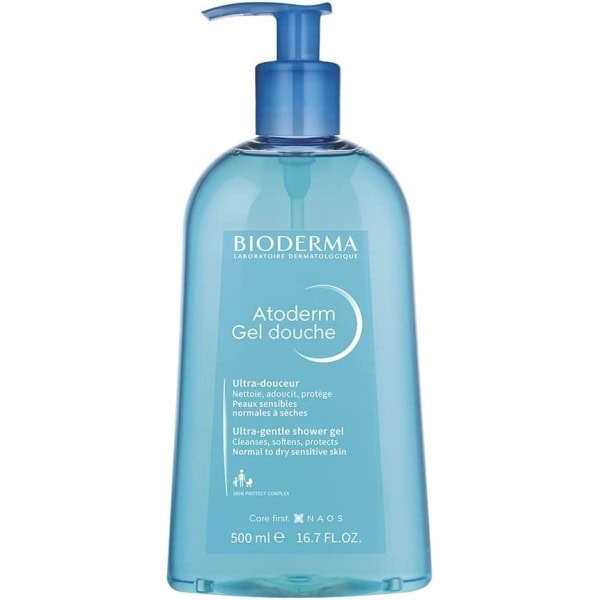 Bioderma Atoderm Shower Gel, Ultra-Gentle Soap-Free, 500 ml