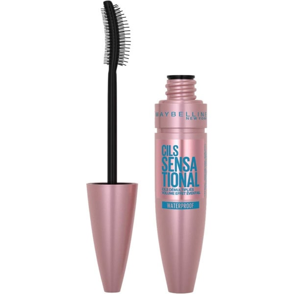 Maybelline Cils Sensational Waterproof Mascara - # Black 9.4ml/0.031oz