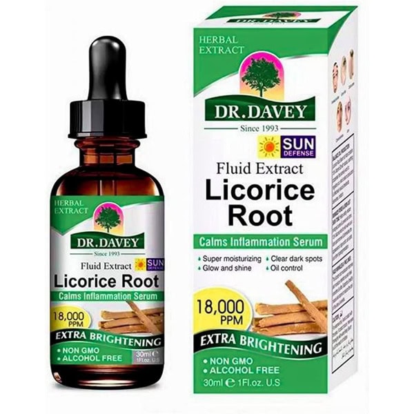 Licorice Root Serum For Skin Acne ? Anti Aging Face Eye Serum with Vitamin B3 ? Brightening Serum for Dark Spots, Even Skin Tone, Eye Area, Fine Lines  Wrinkles, GMPC Certified30ml/1FlOz