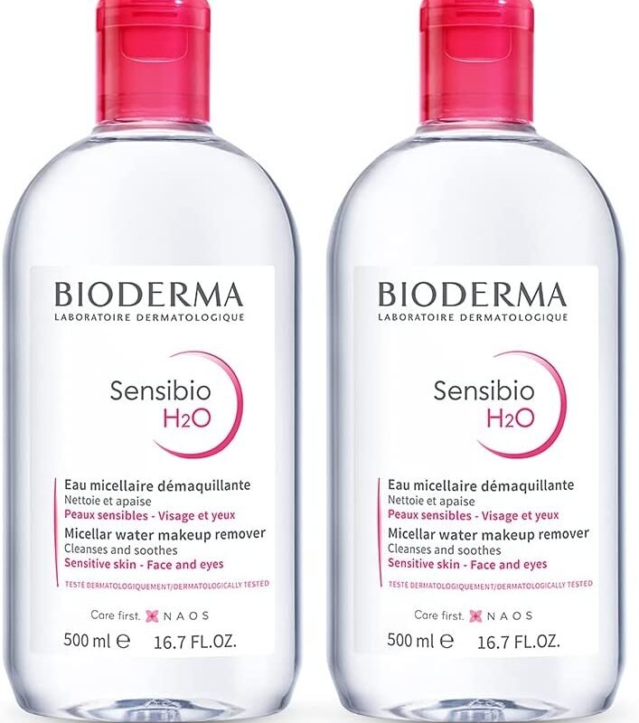 Bioderma Sensibio H2O, 500ml 2-Pack