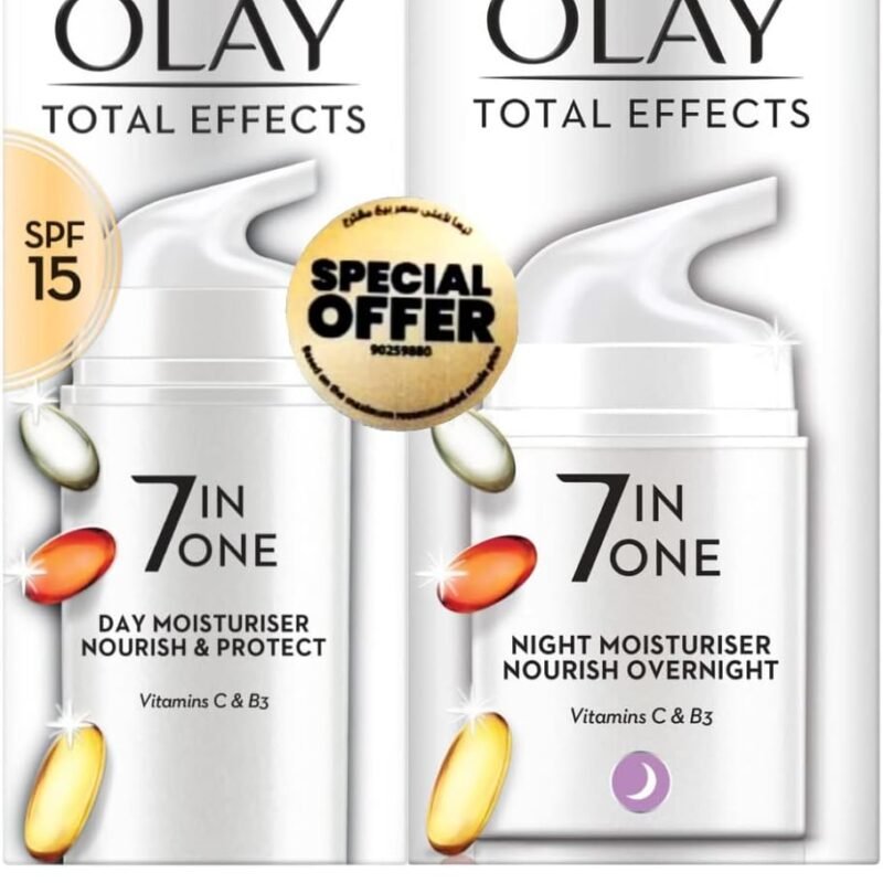 Olay 7in1 Day & Night Cream, 2x50ml