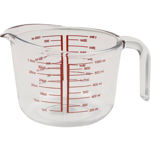 500Ml Brs Glass Measuring Cup - Ergonomic Handle| Durable Borosilicate Glass| Ideal To Measure Ingredients In Home, Hotels & Restaurants