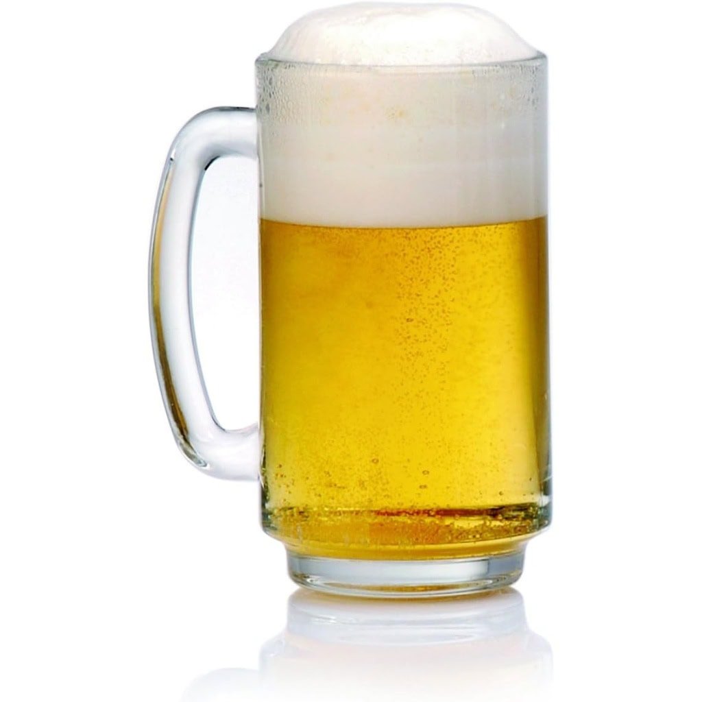 Ocean Beer Glass Mug Set 357ml, 6pc