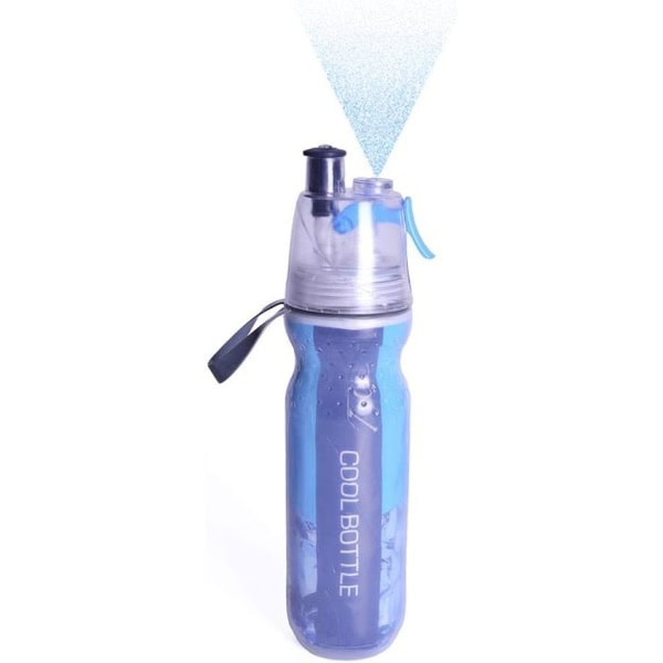 Insulated Keep Cool Mist Spray Gym Bottle Sport Water Bottle