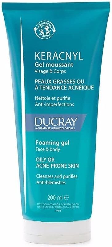 Ducray Keracnyl Foam Gel, 200ml