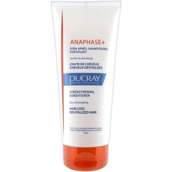 Ducray Anaphase+ Strengthening Conditioner - to Complement All Anti-Hair Loss Treatments - Biodegradable formula - 200ml Bottle