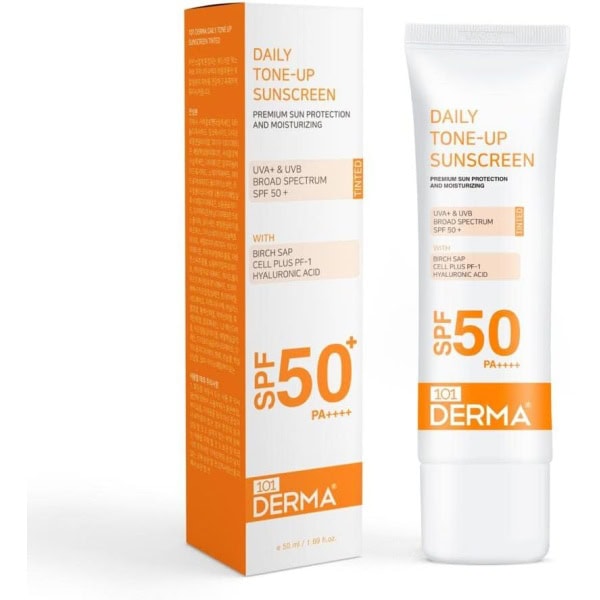 101 Derma Daily Tone Up Sunscreen Tinted 50ml