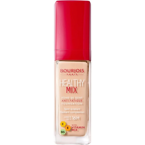 Bourjois Healthy Mix Anti-Fatigue Foundation. 53 Light Beige, 30 ml - 1.0 fl oz