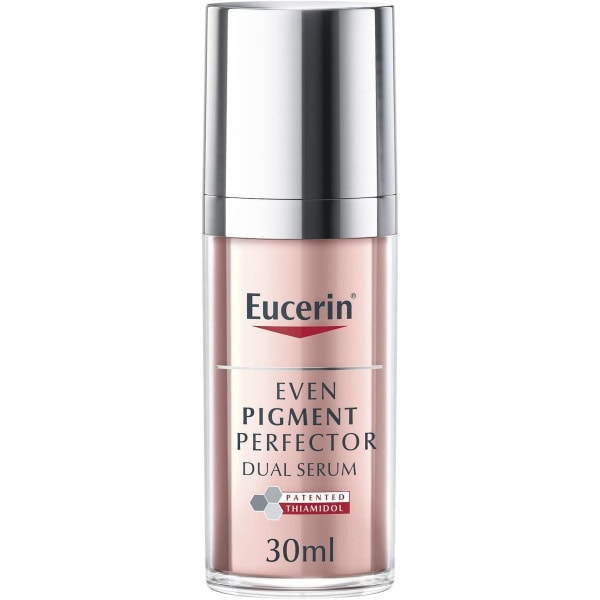 Eucerin Even Pigment Perfector Dual Face Serum Cream, Reduces Pigment Spots, Plumps up Wrinkles, Refines Skin Texture, Suitable for All Skin, 30ml