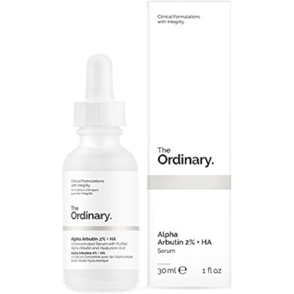 The Ordinary Alpha Arbutin and Hyaluronic Acid Stain Resistant Serum (30ml)