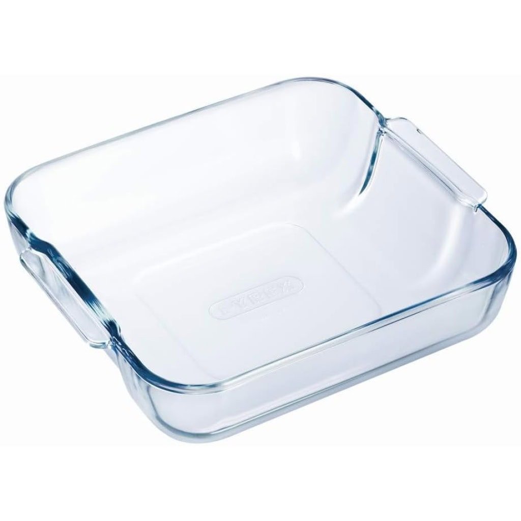 Pyrex Glass Square Roaster, 1pc