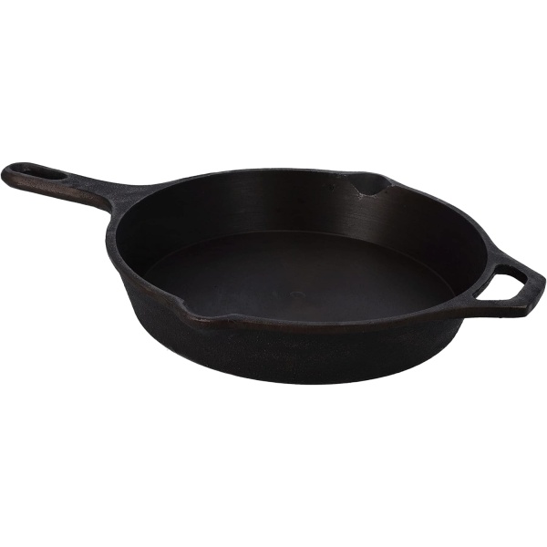 Royalford 10.25 Inch Cast Iron Skillet Fry Pan