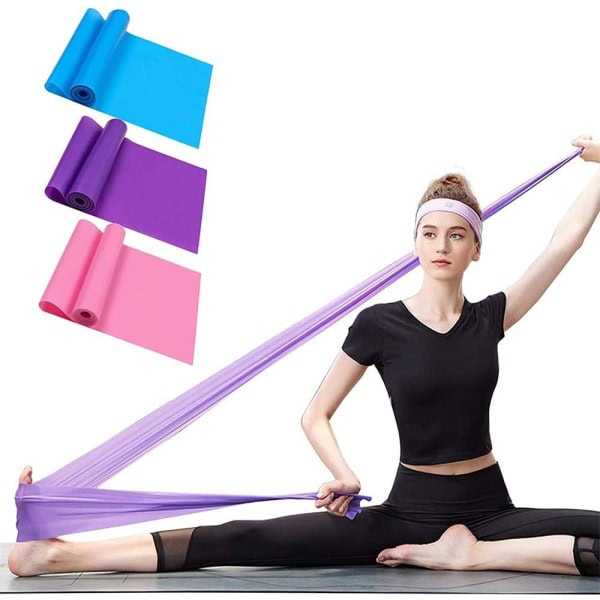 Resistance Bands Sets 3 Pack Professional Latex Elastic Bands