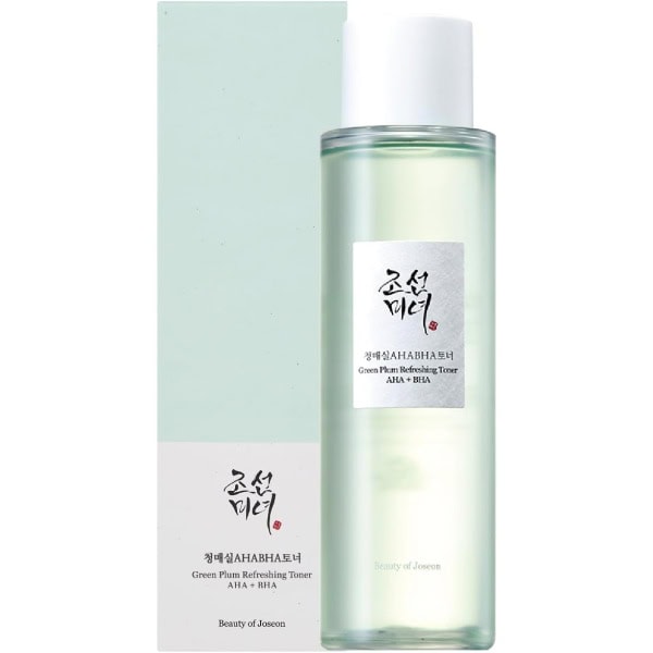 Beauty of Joseon Green Plum Refreshing Toner : AHA + BHA Renewed 150ml 5.27 Fl Oz