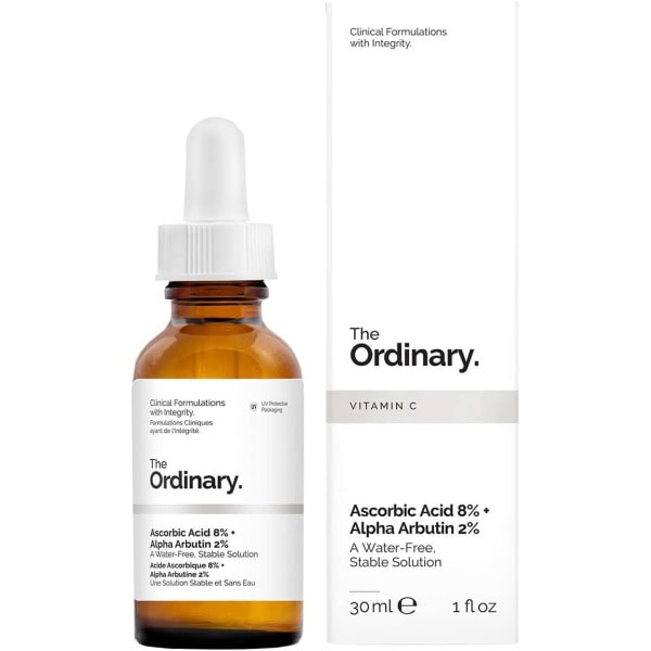 The Ordinary Ascorbic Acid 8% + Alpha Arbutin 2%, 30 ml, Vitamin C