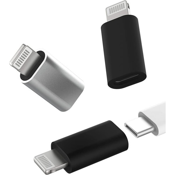 USB C Female to Lighting Male Adapter, iPhon Male to USB