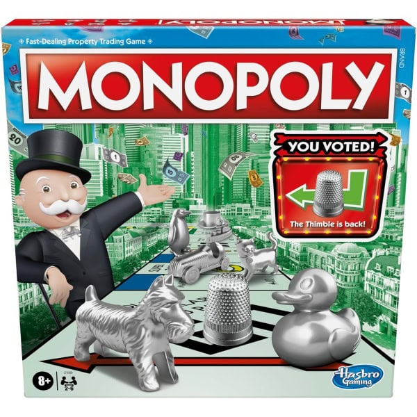 Monopoly Game Family Board Game for 2 to 6 Players