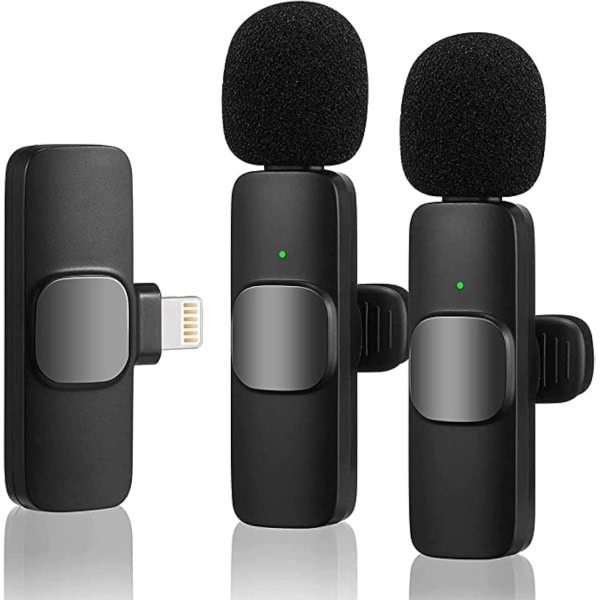 K9 Wireless Mic For iPhone iPad-Mic YouTube TikTok Reels