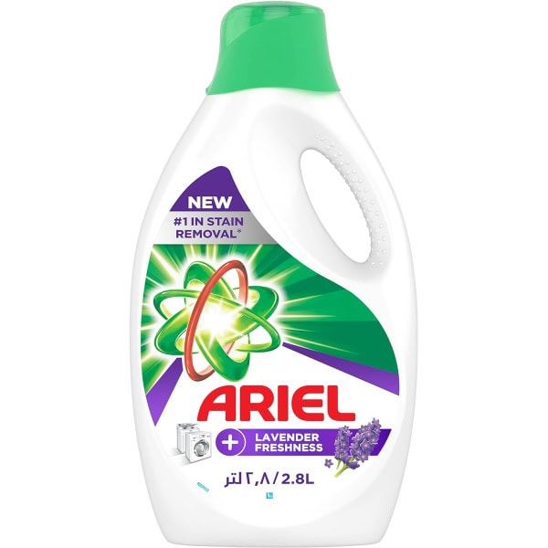 Ariel Lavender Laundry Detergent Liquid Gel, 2.8L