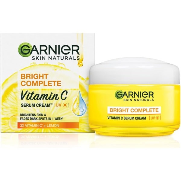 Garnier Bright Complete Vitamin C Serum Cream Uv, 45G