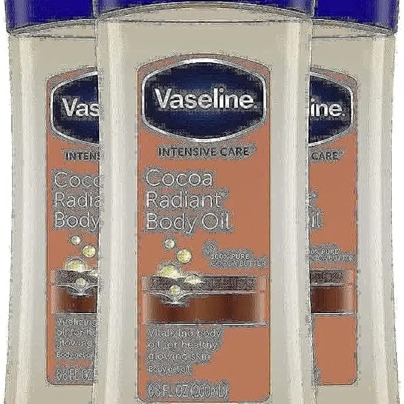 Vaseline Cocoa Body Gel Oil, 3 x 200ml (Pack of 3)