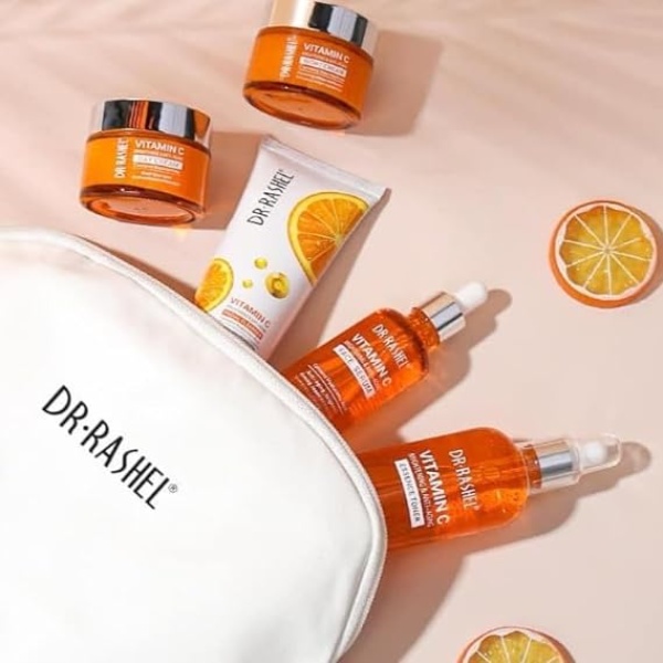 Dr.Rashel Vitamin C Skin Care 5 Piece Set With Bag