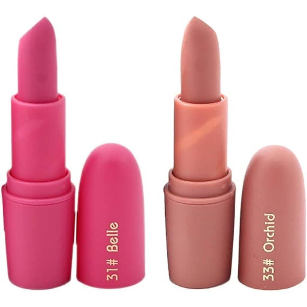 Miss Rose Multicolour Lipstick, 2-Pack