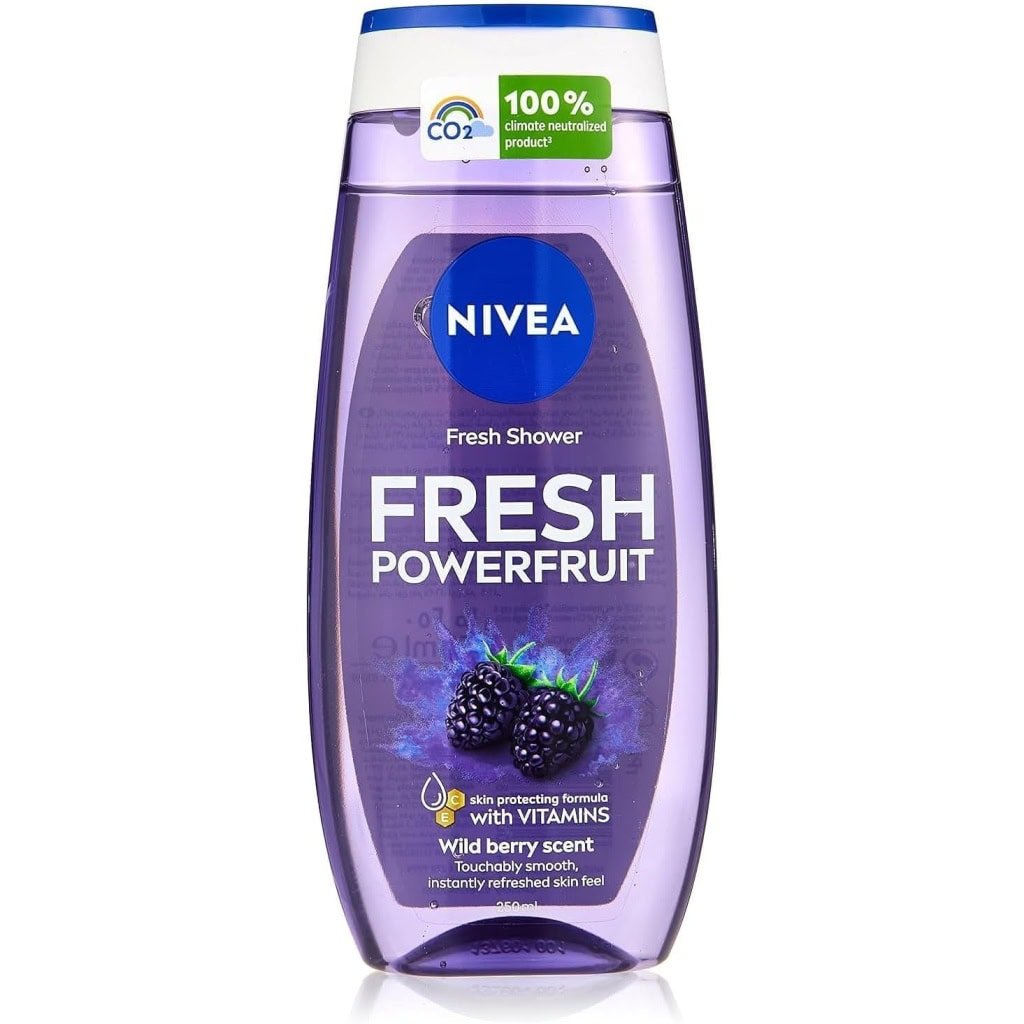 NIVEA Fresh Powerfruit Shower Gel, 250ml