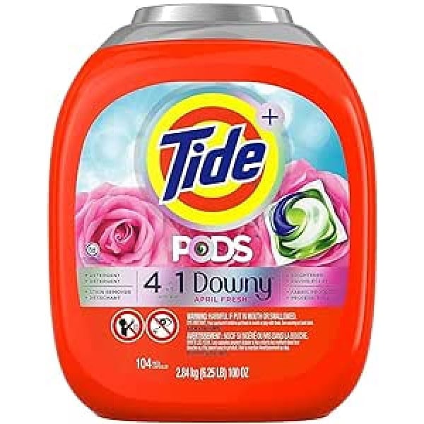 Tide with Downy HE Laundry Pods: 104-count  2.84 kg