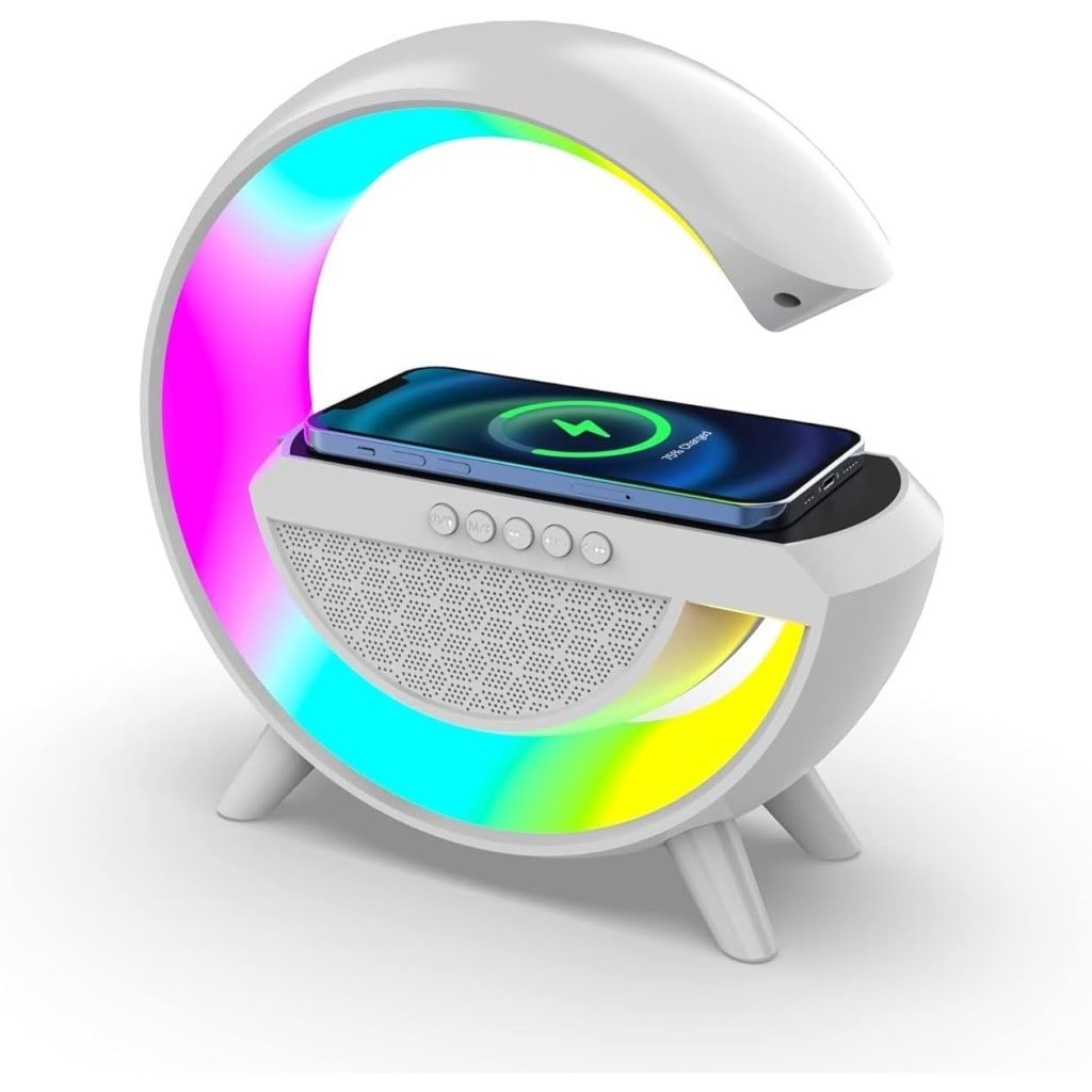 LED Wireless Charging Speaker Table Lamp