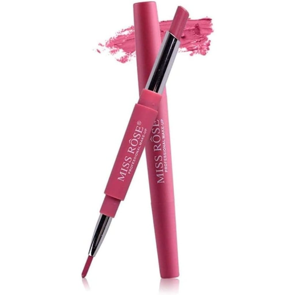 Miss Rose 2-In-1 Matte Lip Liner, 2.1g
