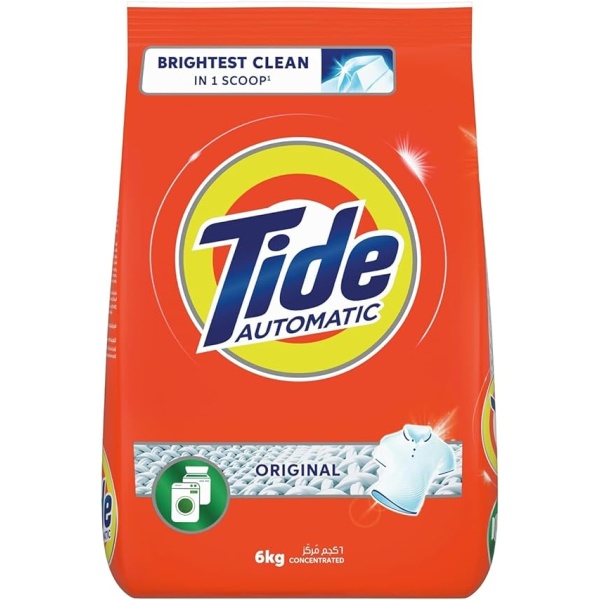 Tide's Scent Automatic Powder Laundry Detergent, weighing 6 kilograms