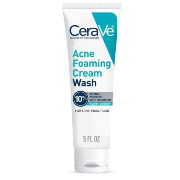 CeraVe Acne Foaming Cream Cleanser BPO 10%