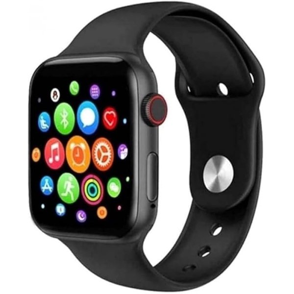 T500 Smart Watch - Bluetooth Call, Waterproof Fitness Tracker, ECG & Heart Rate Monitor for Android and iOS (Black)