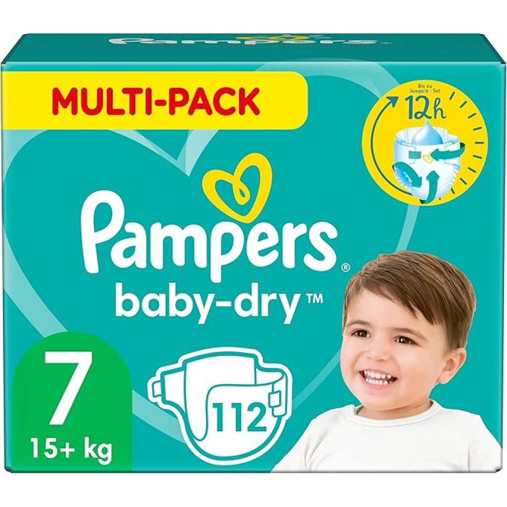 Pampers Baby-Dry Taped Diapers, 56ct
