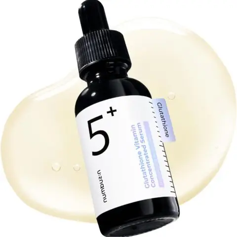 numbuzin No.5 Vitamin Concentrated Serum | Glutathione & Vitamin Serum, Dark Spot, Korean Skincare 1.01fl.oz/30ml