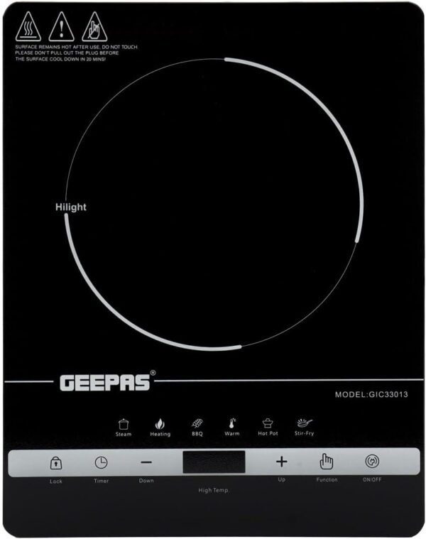 Geepas 4 Digit LED Display Digital Infrared Cooker