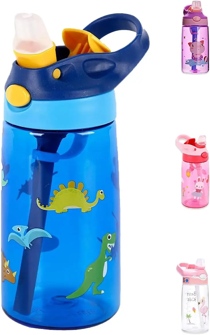 Kids Spill Proof Water Bottle, 16oz