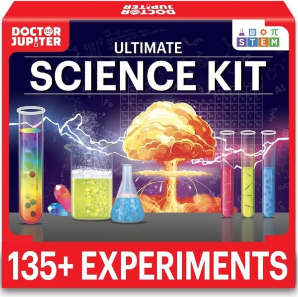 Toy Science Kit for Boys &amp Girls Ages 7-8-9-10-11-12-13-14 | Birthday Gifts for 7+ Year Old Kids | Learning & Education toys, 135+ Experiments