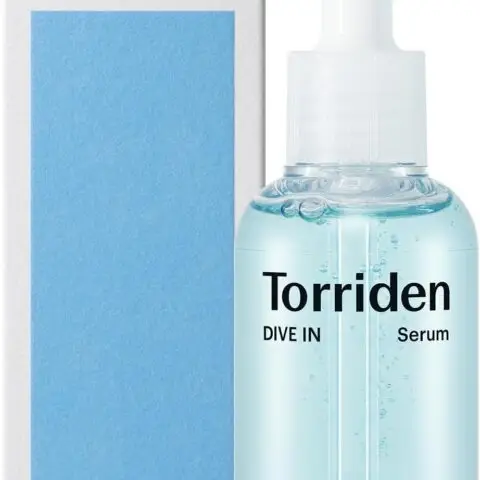 Torriden DIVE-IN Low-Molecular Hyaluronic Acid Serum, 1.69 fl oz | Fragrance-free Face Serum for Dry, Dehydrated, Oily Skin | Vegan, Clean, Cruelty-Free Korean Skin Care