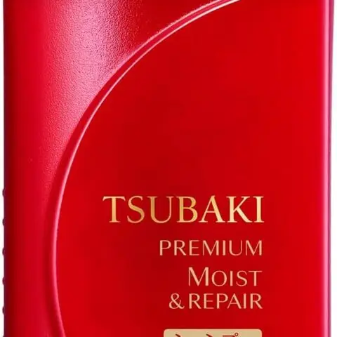 Shiseido Tsubaki Moist Hair Shampoo Pump, 490ml