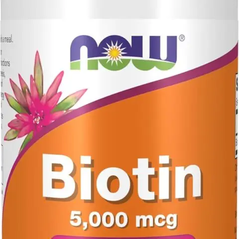 Now Foods Biotin 10,000Mcg Extra Strength Vcaps 120'S New