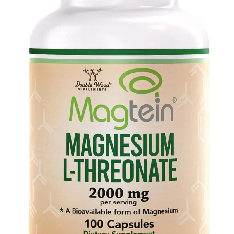 Double Wood Magnesium L-Threonate, 100ct