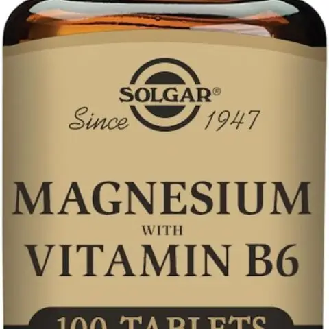 Solgar Magnesium Tablets, 100 Count