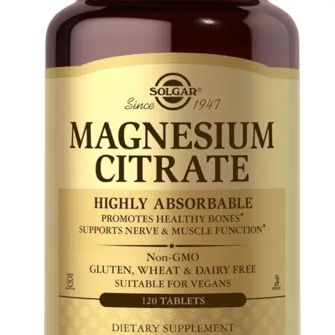 Solgar Magnesium Citrate 120 Tablets