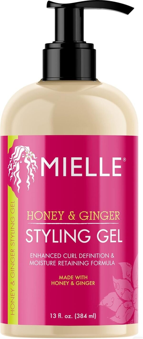 Mielle Organics Honey & Ginger Styling Gel, 13 Ounces