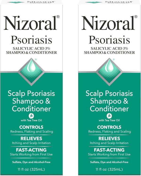 Nizoral Psoriasis Shampoo & Conditioner Twinpack, 2 Count
