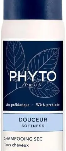 Phyto Softness Dry Shampoo - Cleanses without water, Rebalances, and protects the scalp 75 ml