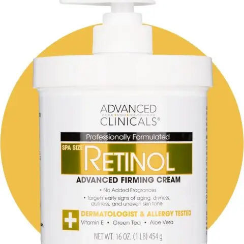 Advanced Clinicals Retinol Cream - 16oz